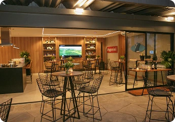 Espaço Gourmet da Filial Porto Alegre